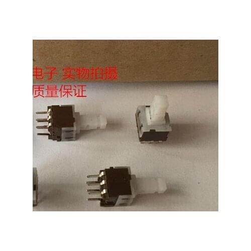 [VK] Import Japan self locking switch Button with lock 8.5*8.5*18.5 8.5*8.5*18.5mm Press 6 pin 6 feet 6 foot