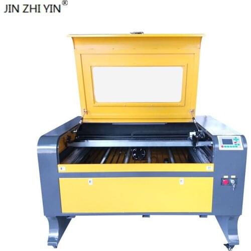 JINZHIYIN 80W 1080 laser engraving cutting machine laser cutter acrylic leather MDF ruida control system support offline work