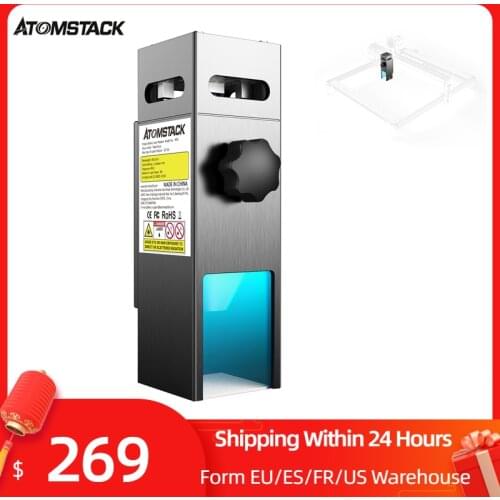 ATOMSTACK M50 10W Engraving Laser Module Double Ultra-Fine Compressed Spot Upgraded Fixed-focus Laser Eye Protection Engraving