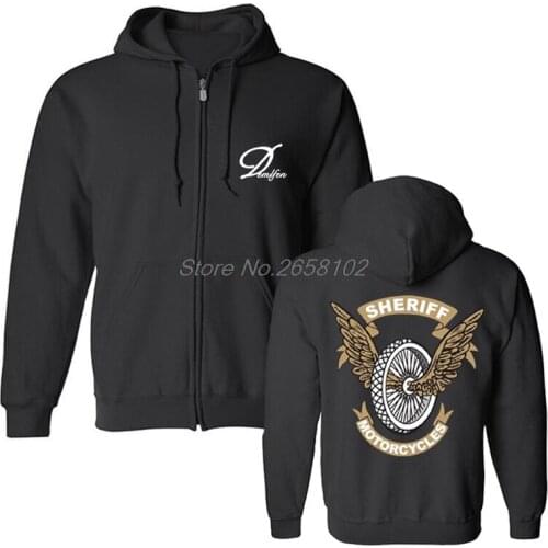 Fashion hoodies Motorcycle Unit, Fairfax County, Sheriff, Southeast, Oklahoma Police Sweatshirt Hip Hop Harajuku Streetwear