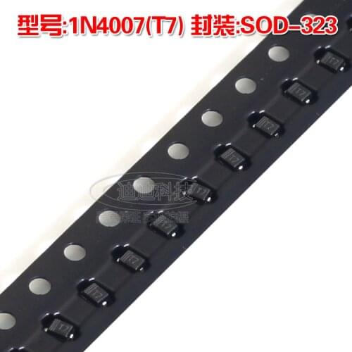 New 1N4007 SOD-323 Silkscreen T7 Rectifier Diode 1A 1000V 4007 SOD323