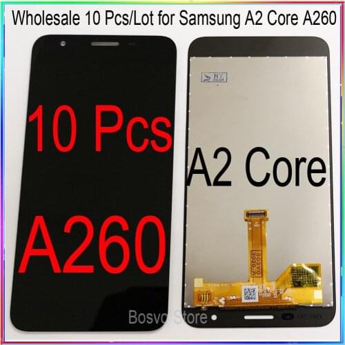 Wholesale 10 Pcs/Lot for Samsung A2 Core A260 lcd display screen with touch digitizer assembly