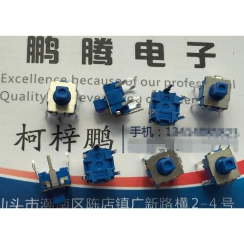 Original new 100% 62T-13 waterproof and dust-proof touch switch 6.5*7.5*7.3 DIP 5pin reset button micro motion