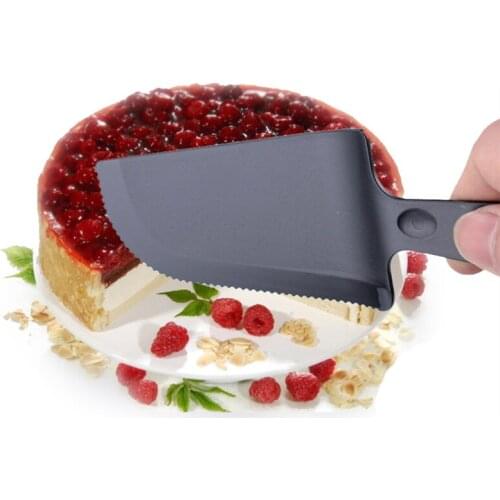Meltset Plastic Cake Knife Pie Cutter 18.5x6cm Cream Scraper Wedding Slicer Fondant Pastry Tools