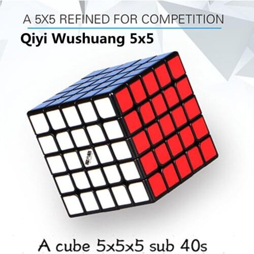 Qiyi Wushuang 5x5x5 Magic Cube , Ingenious And Matchless Wushuang 5x5 Speed Cube , A 5x5 Refined For Professional Competition