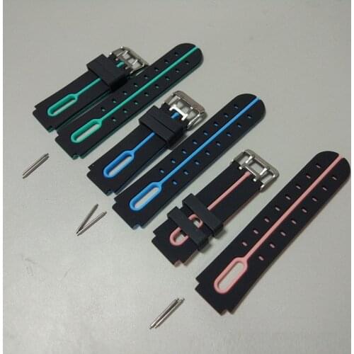 Replace Smart Watch Strap for Q750 Q100 Q60 Q80 Q90 Q528 T7 S4 Kids GPS Tracker Watchband Silicone Wrist Belt with Connection