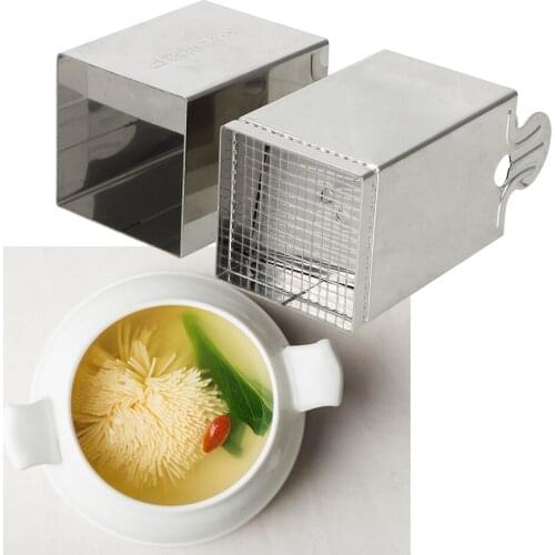 DIY Cold Dish Styling Chrysanthemum Tofu Knife Cut Cooking Tool Stainless Steel Chrysanthemum Tofu Silk Mold
