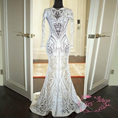 2018 African Prom Evening Dresses For Weddings Robe de soiree Arabic Dubai Muslim Mermaid Formal Party Dress Turkish Long Gowns