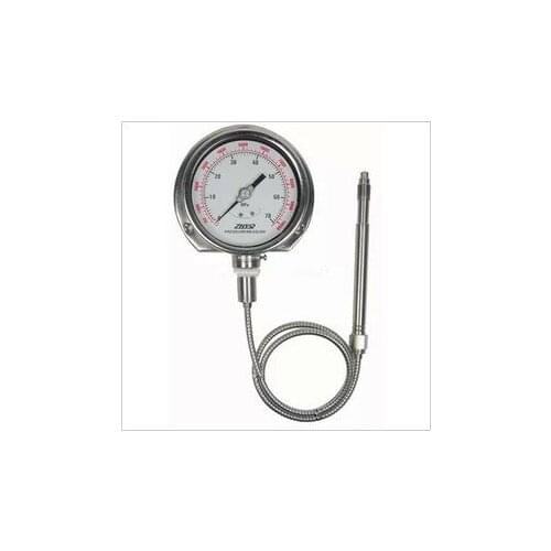 ZHYQ high temperature melt pressure gauge diaphragm pressure gauge PG123-250bar-M22
