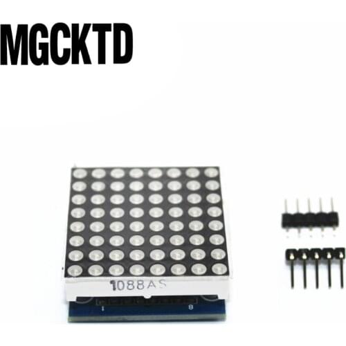 10sets/lot MAX7219 dot matrix module microcontroller module display module finished goods
