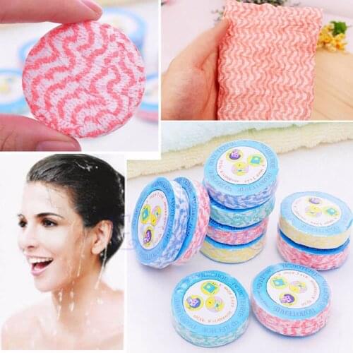 10PCS New Magic Large Small Compressed Face Bath Towels Washcloths Travel Camping MAY-5A