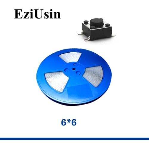 1000pcs In Tape One Reel TS-D003 Micro keyboard Switch 6*6*4.3-6 Tactile Tact Push Button SMT 6x6 x 4.1 4.3 5 6 Switches SMD