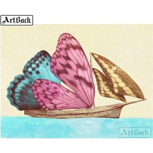 5d diy diamond painting butterfly icon diamond embroidery 3D mosaic crafts for home decoration painting