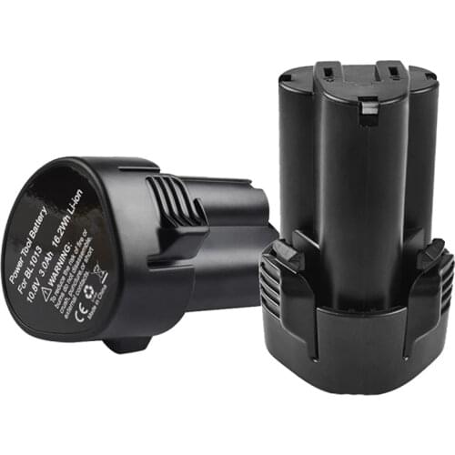 3000mAh 10.8V Li-ion Battery for Makita 2.0Ah Rechargeable Batteries BL1013 BL1014 LCT203W 194550-6 194551-4 195332-9 DF030D