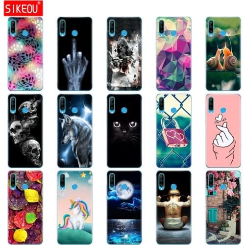 Case for honor 20 lite honor 20S phone case on for huawei P30 lite case back cover for huawei honor 20 lite etui coque silicon