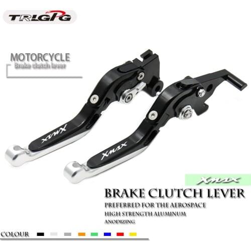 For YAMAHA XMAX 250 XMAX400 XMAX 400 X-MAX 250 400 scooter accessories folding extendable brake levers