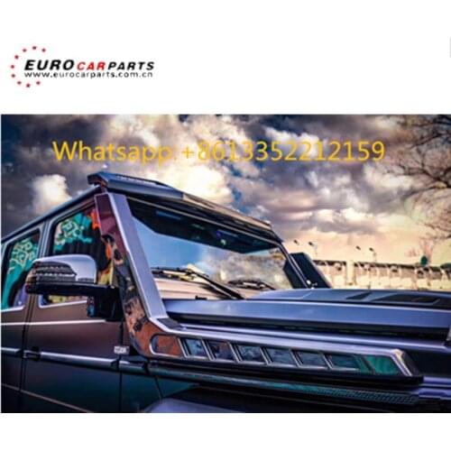 Hot sale G class w463 4X4 carbon fiber Snorkel fit for G500 G550 G63 G65 carbon fiber pipe