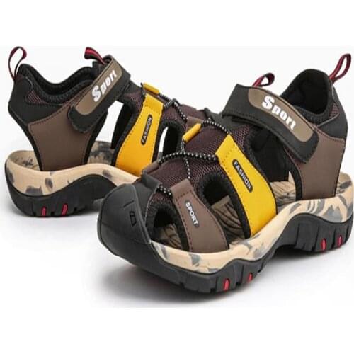 Мужские кожаные сандали GIOIO China At AliExpress