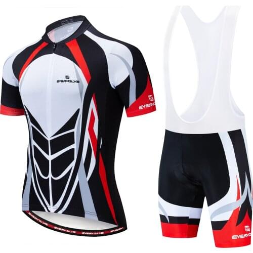 Summer Mens Urban Outdoor Mountain Bike Training Sport Stripe Design Shirt Moisture Absorbing Cycling Dress Short Sleeve Brace
