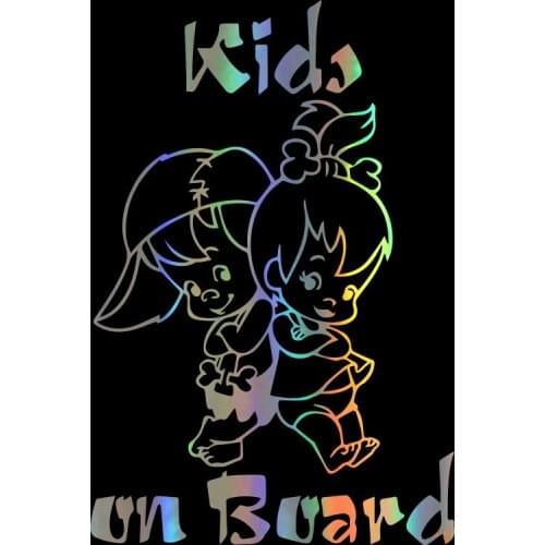 Hot KIDS BABY ON BOARD Car Sticker and Decals Bodywork Windshield Decal Car Decorative KK Good Quality Waterproof Sun Protection