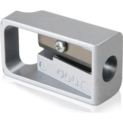 Metal zinc alloy made plane pen Cutting Tool steel blades School series Pencil Sharpener