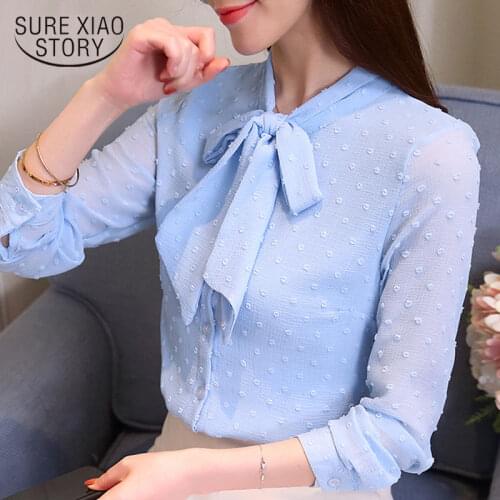 Fashion women blouse shirt womens clothing long sleeve women shirts office work wear womens tops and blouse shirt blusas 1146 50