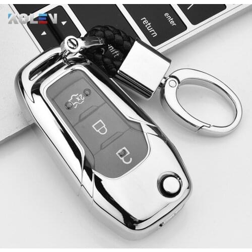 Soft TPU+PC Car Remote Key Case Cover Holder For Ford Fusion Fiesta Escort Mondeo MK4 Ranger Everest S Max Kuga2 Accessories Fob
