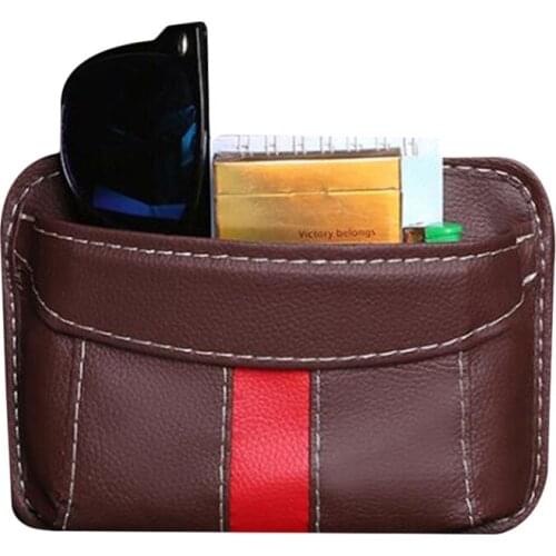 New Arrival 1PC Car Storage Bag Pocket Cage Car Seat Car Door Crack Debris Hanging Mobile Phone Storage Shelf Storage Box