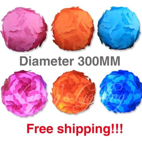 NEW 300MM Petal Flower Modern Contemporary DIY Elements IQ Jigsaw Puzzle ZE Lamp Shade Ceiling Pendant Lamp Ball Light Lighting