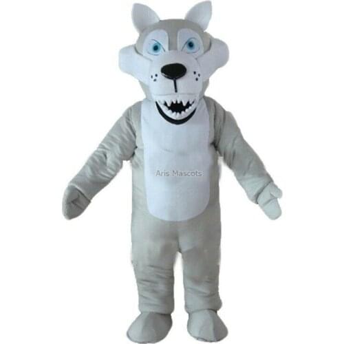 New Christmas Carnival Performance Mascot Halloween Big Bad Wolf Cosplay Costume Adult Use Birthday Party Advertising Parade Set