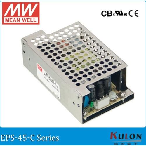 Original MEAN WELL EPS-45-15-C 15V 3A 45W meanwell enclosed type Power Supply EPS-45 with case