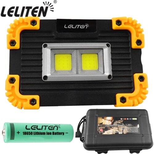 USB Rechargeable flashlight Portable COB Led Flashlight Outdoor Hunting Camping torch Tent lantern For 18650 or AAA Battery