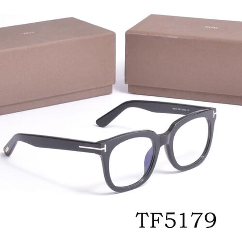 Vintage Tom For Man Optical Eyeglasses Frames Forde Fashion Acetate Women Reading Myopia Prescription Glasses 5179 With Case