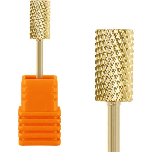 Tungsten Steel Cuticle Cutters Mill for Manicure Ball Cutter Nails Bit Heads Sanding for Nail Drill Bits Cuticle Nail Sander Tip