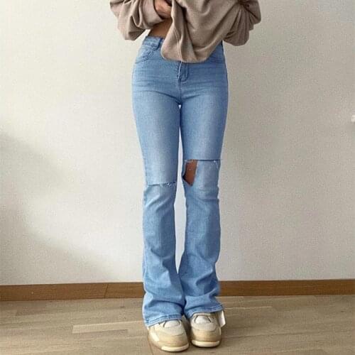 Женские рваные джинсы XIBANI China At AliExpress