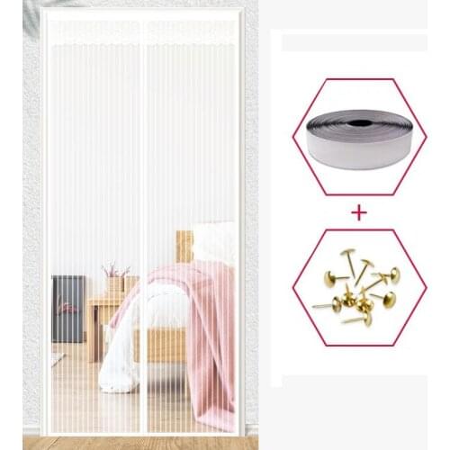 High Quality Anti Mosquito Curtain Magnetic Curtains Automatic Closing Door Screen Kitchen And Bedroom Curtains Various Sizes