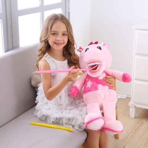 Early education Tooth brushing doll handicraft Dental clinic decoration Teeth handicraft furnishing articles Creative gifts