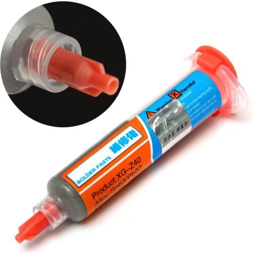 1pcs XG-Z40 10CC Syringe Solder Paste Flux Sn63/Pb37 25-45um Soldering Paste