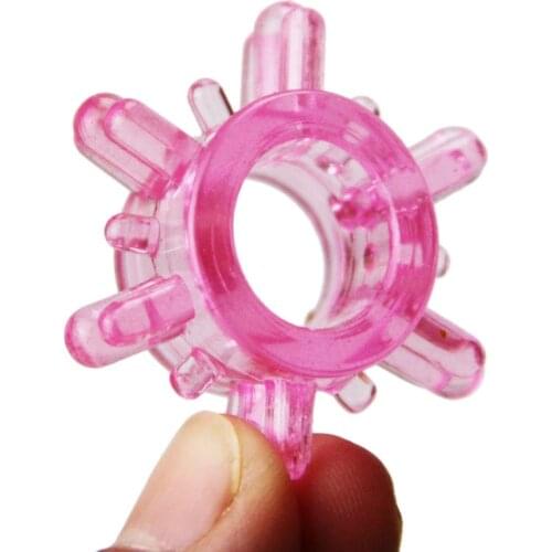 Candiway Special Desgin Delaying Ejaculation Penis Ring Stimulate Vaginal Orgasm Adult Sex Pleasure Product For Men Women 1pc