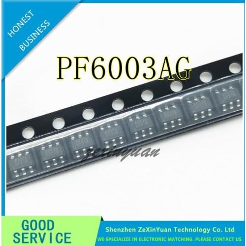 10PCS/lot 100% New original PF6003AG 6003A SOT23-6 SOT23-6 New original IC Chip