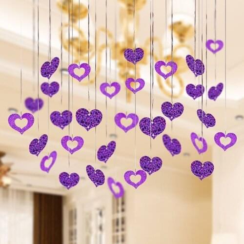 100pcs/bag Latex Balloon Accessories Red Purple Heart Shape Beautiful Wedding Birthday Party Christmas New Year Home Decorations