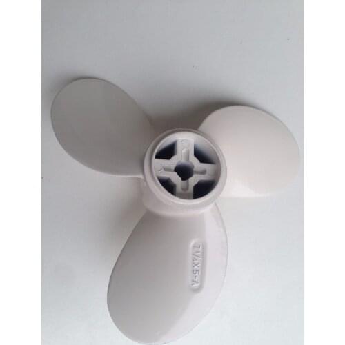Free shipping 7 1/4X5-A For 2HP 2.5HP Aluminum HIEDA propellers outboard marine propeller hidea outboard boat motors