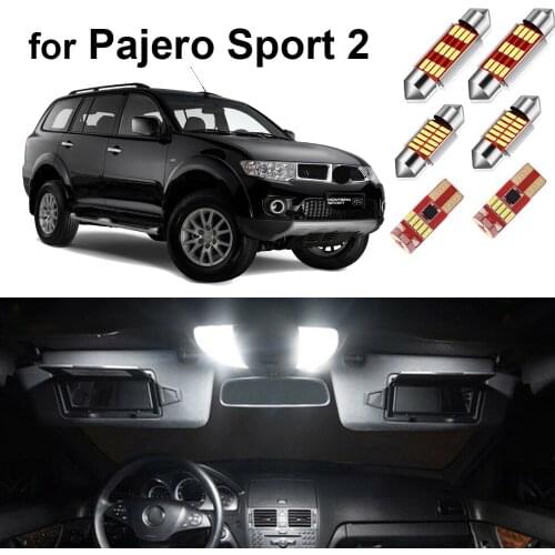 Canbus Car Led Interior Light Kit For Mitsubishi Montero Shogun Pajero Sport 2 2008-2015 Indoor Lamp