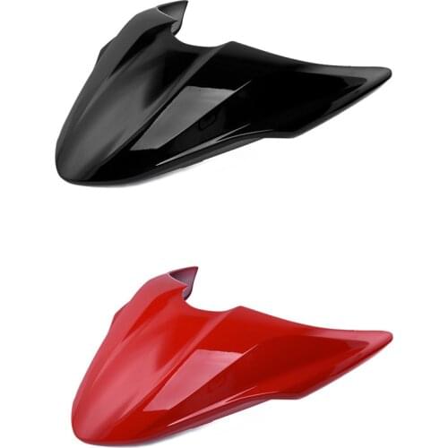 Motorcycle Rear Tail Pillion Passenger Hard Seat Cover Cowl Fairing for Ducati Monster 821 Dark 2014 2015 2016 2017 Black Red