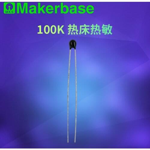 Makerbase 3d printer NTC resistance 100K hot bed thermal temperature sensor