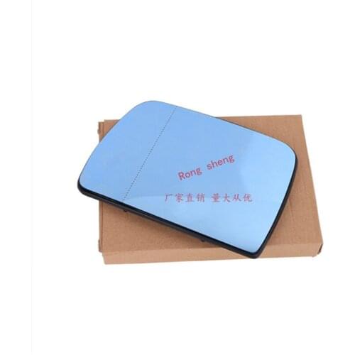 For BMW X5 E53 1999-2006 Blue Door Mirror Heated Glass 51 16 7 039 597 598