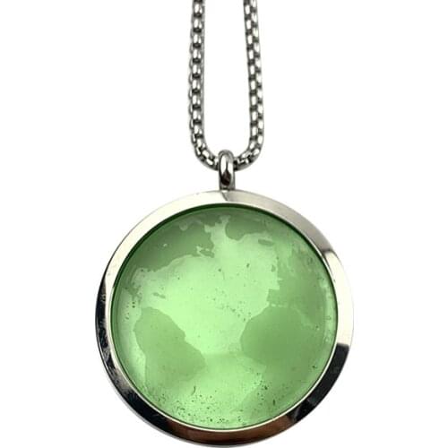 EBUTY Bioglass Earth Quantum Energy Pendant Negative Ion Necklace Protection And Heals Body 2000CC Free Shipping