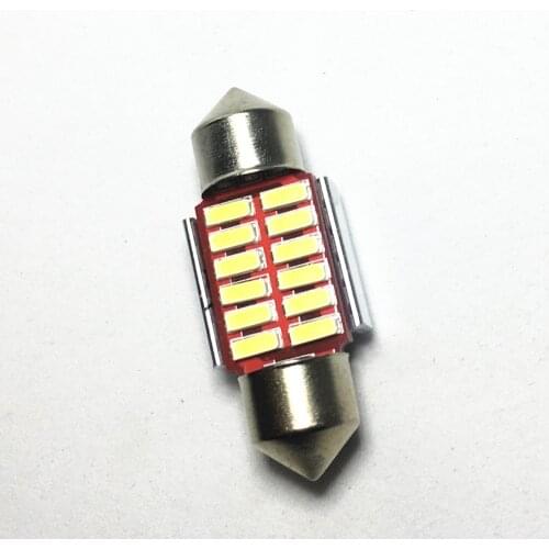 Festoon 31mm 36mm 39mm 42mm LED Bulb C5W C10W Auto Interior Doom Lamp Super Bright 4014 SMD Canbus Error Free Car Styling Light