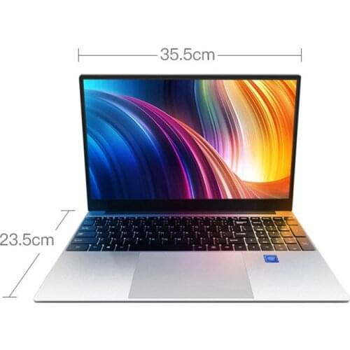 13.3 Inch Gaming Laptop Intel Dual Core Gray 4GB RAM 128GB SSD Laptop Notebook Portable For Student Outdoor Working