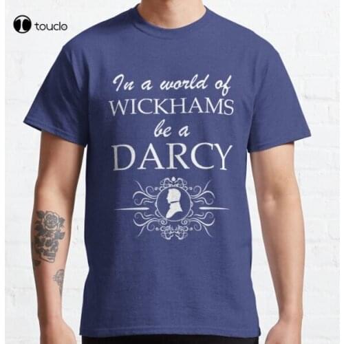 Jane Austen Vintage Book Club Mr. Darcy Fans Literary Quotes Gifts Classic T-Shirt Tee Shirt